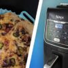 Ninja air fryer and food