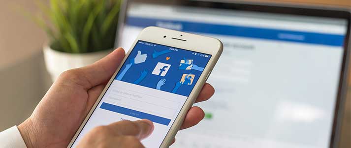 facebook app on phone
