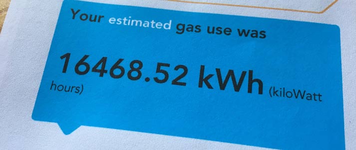 gas bill