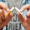 breaking cigarette