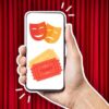 phone with theatre tickets