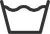 synthetic cotton washing symbol